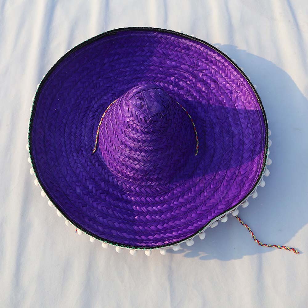 Bucket Hat Straw - Verão aba larga chapéu de festa