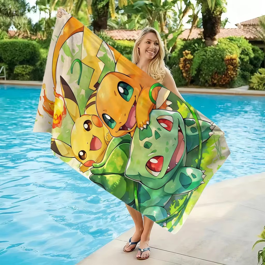 Toalha de praia P-Pokemon Star - Beach Towel Large avaliação e preço