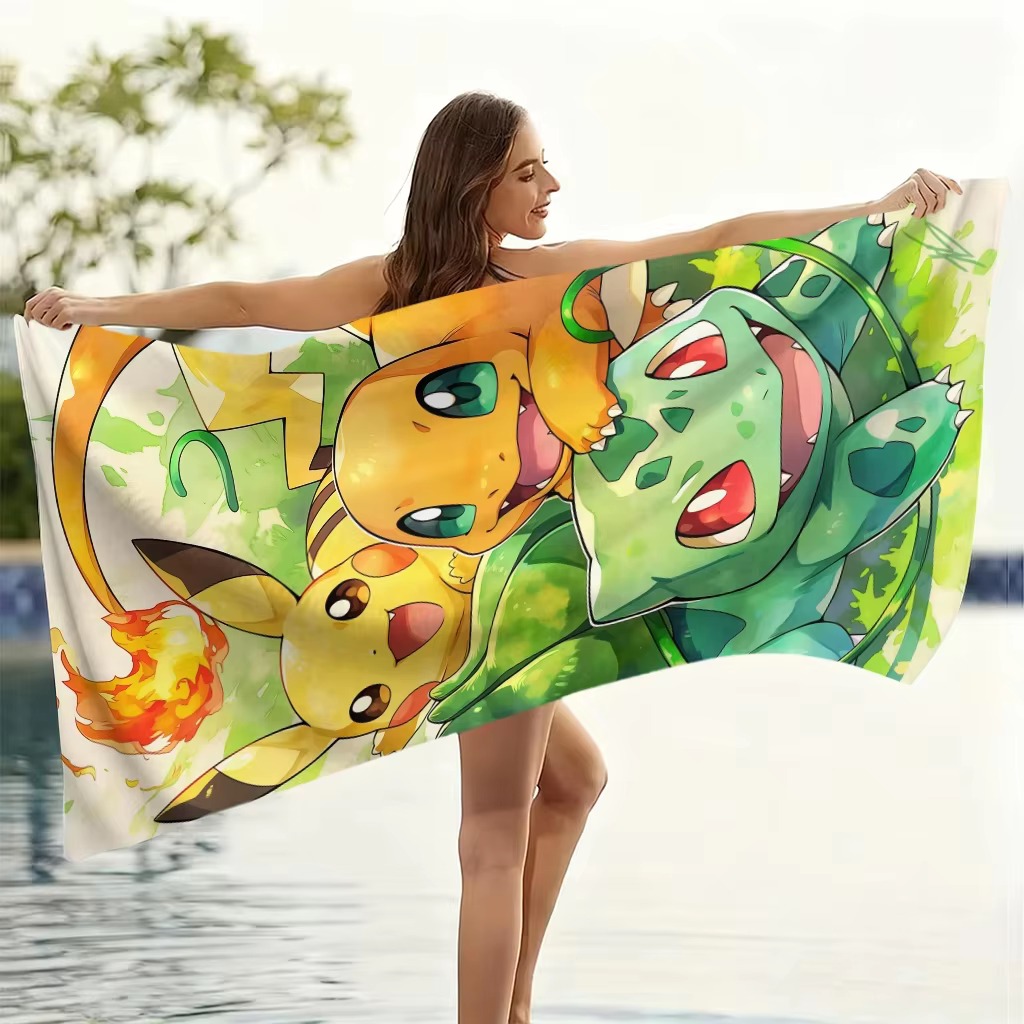 Toalha de praia P-Pokemon Star - Beach Towel Large avaliação e preço