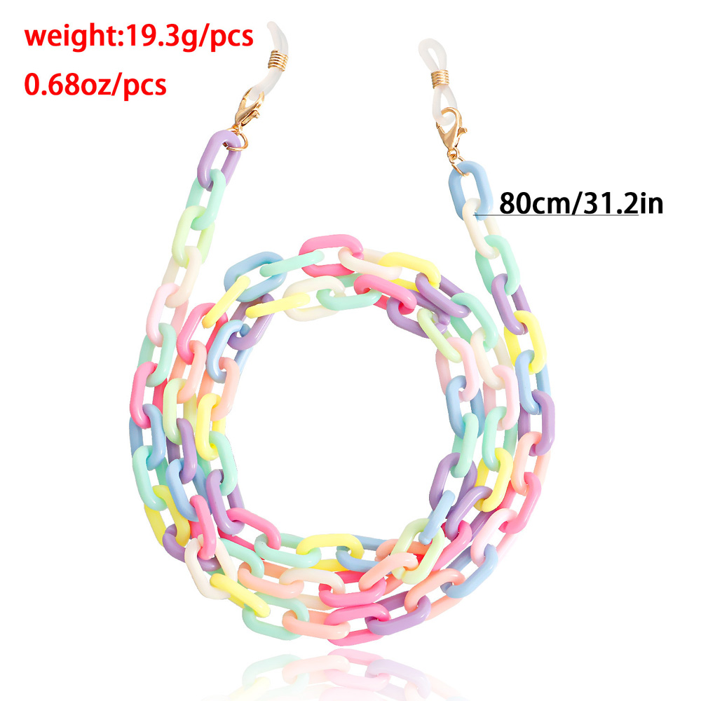 Nova moda óculos corrente dupl - Sunglass Retainer Cord avaliação e preço