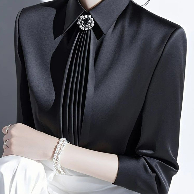 2025 primavera novo temperamen - Shirt Camp Collar avaliação e preço